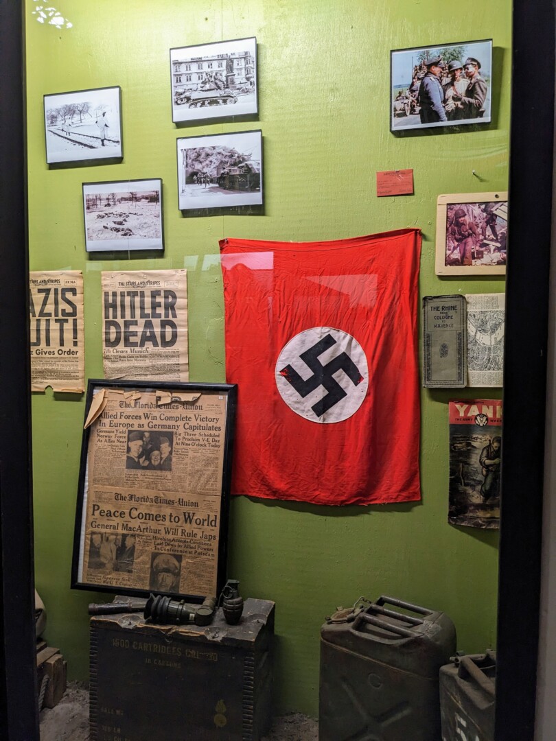 World War II artifacts and documents