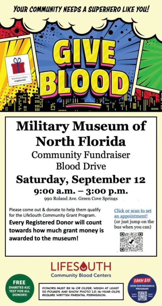 Your community needs a superhero like you! event flyer
