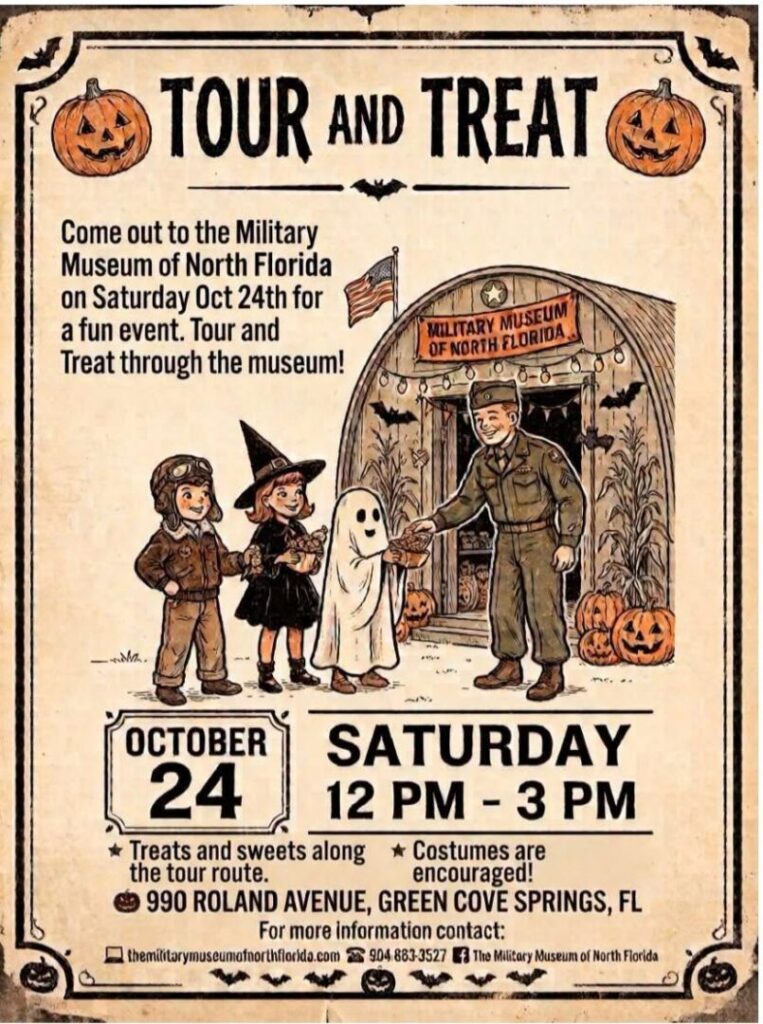 Tour and Treat Halloween Event event flyer